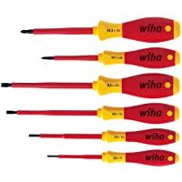 WIHA 25477 - Juego de destornilladores SoftFinish® electric 320NZK6SO SoftFinish electric Ref. 320NZK6SO